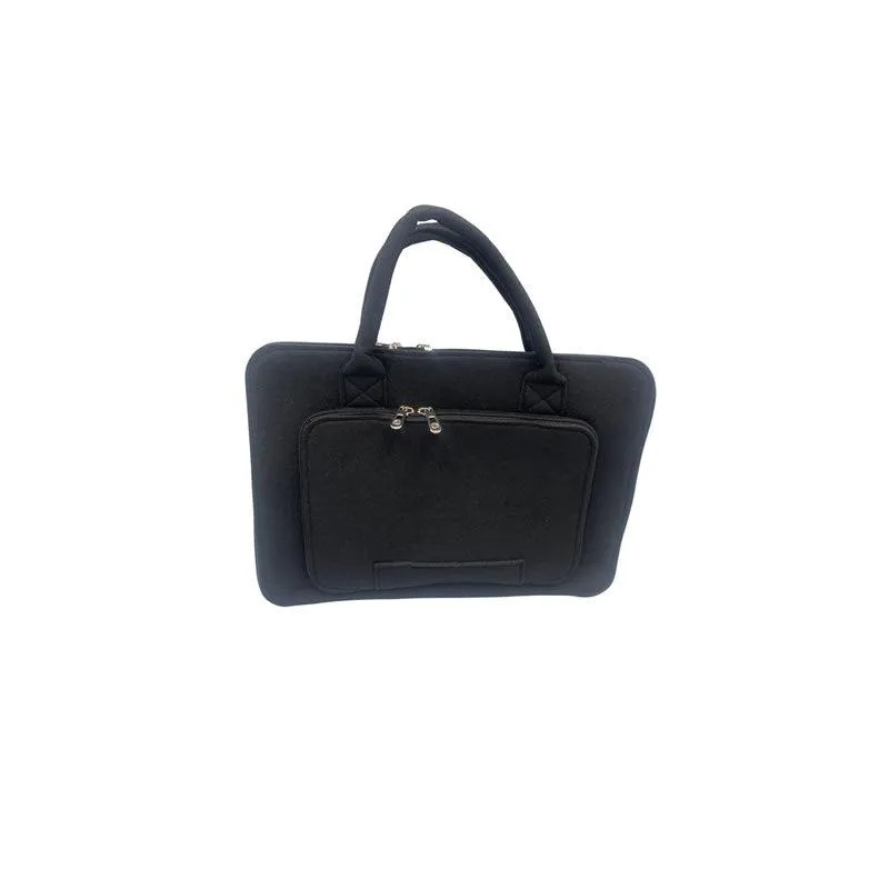 29cm Felt Laptop Bag Black