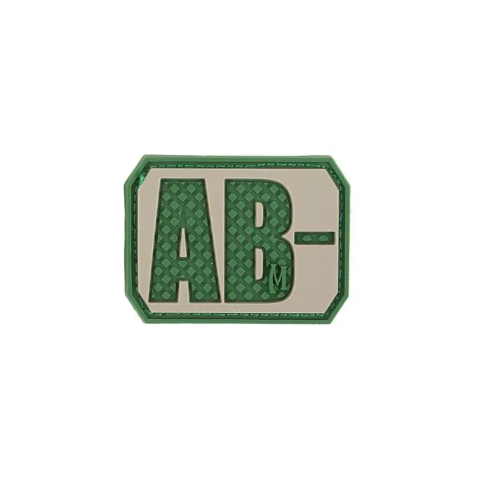 AB- Blood Type Morale Patch