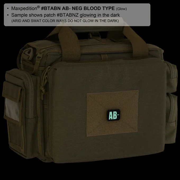 AB- Blood Type Morale Patch