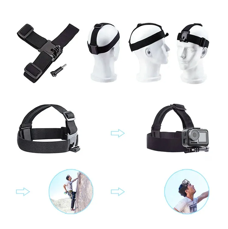 Action Camera Accessories Kit for GoPro Hero DJI AKASO APEMAN Campark SJCAM