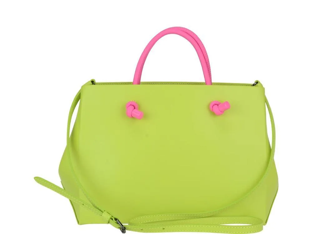 Alberta Ferretti Rainbow Week Fluo Monday Shopping Bag