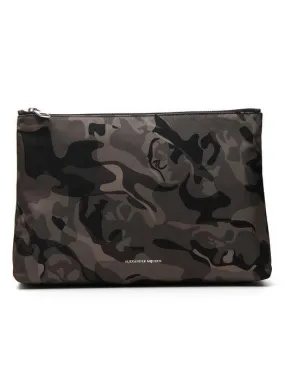 Alexander McQueen Camouflage Clutch Bag