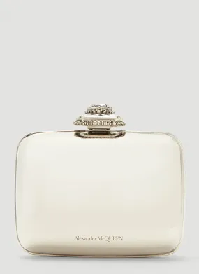 Alexander McQueen Mini Metallic Clutch Bag