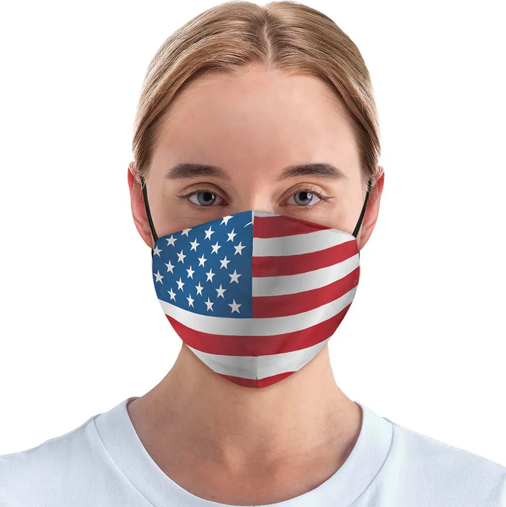 American Flag Face Cover