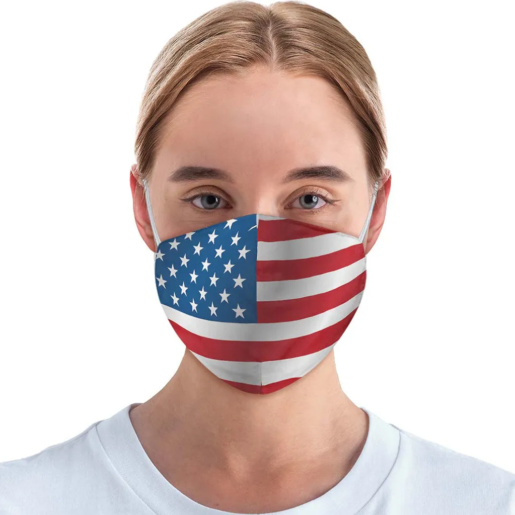 American Flag Face Cover