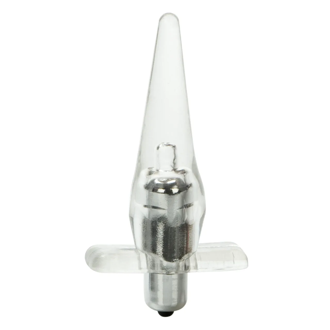 Anal Toys Mini Vibro Tease Vibrating Butt Plug - Clear