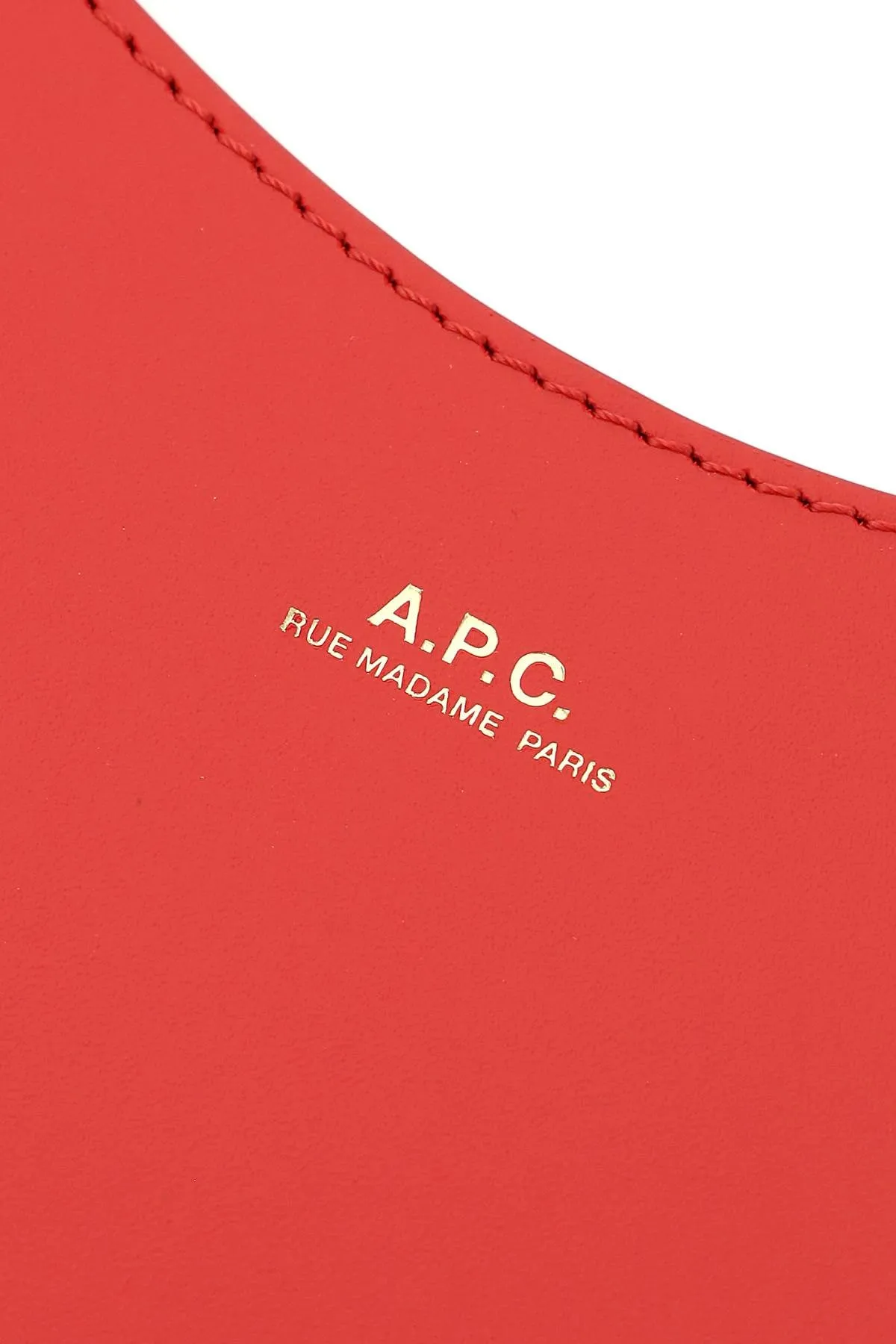 A.P.C. Logo Detailed Strapped Shoulder Bag