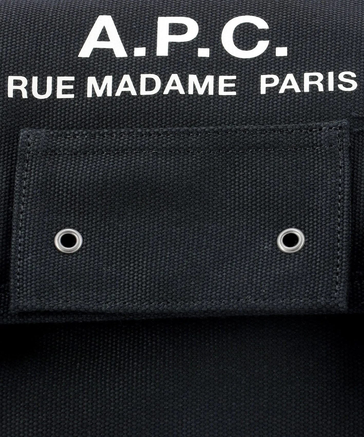 A.P.C Logo Printed Messenger Bag