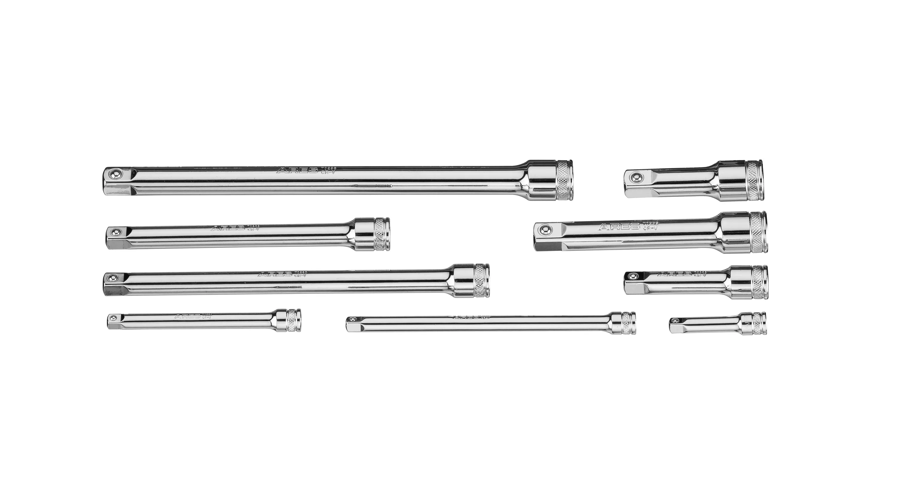 ARES 70753 - 9-Piece Extension Bar Set