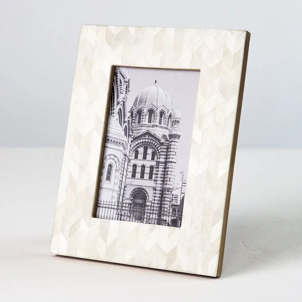 Artemis Pearl Picture Frame 4" X 6"