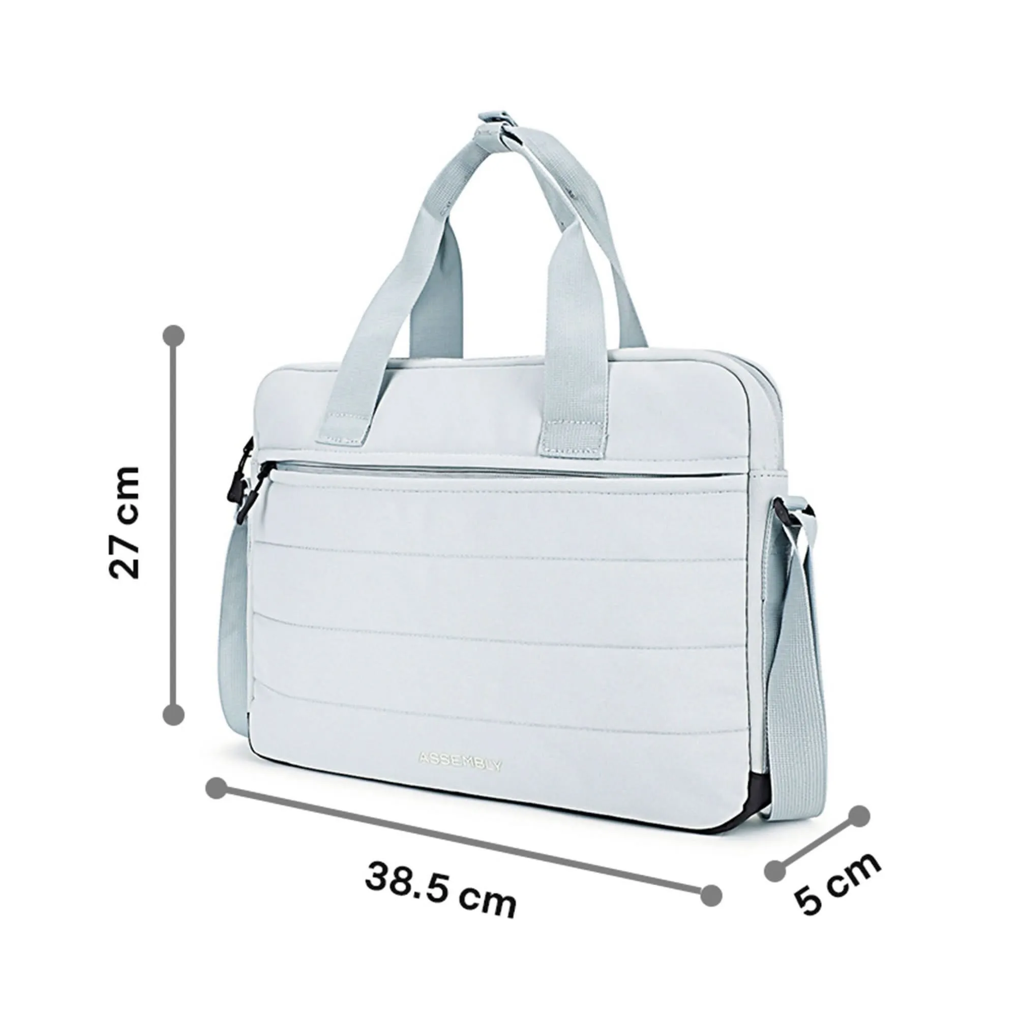 Assembly Laptop Bag for Office / College (unisex, white)