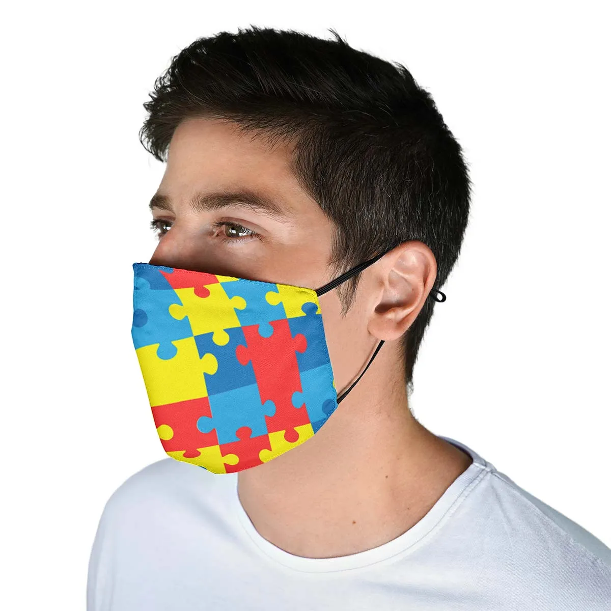 Autism Awareness Face Cover