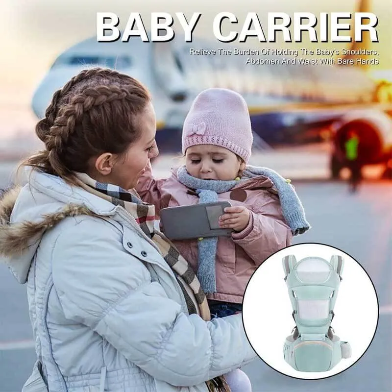 Baby Carrier with Lumbar Support