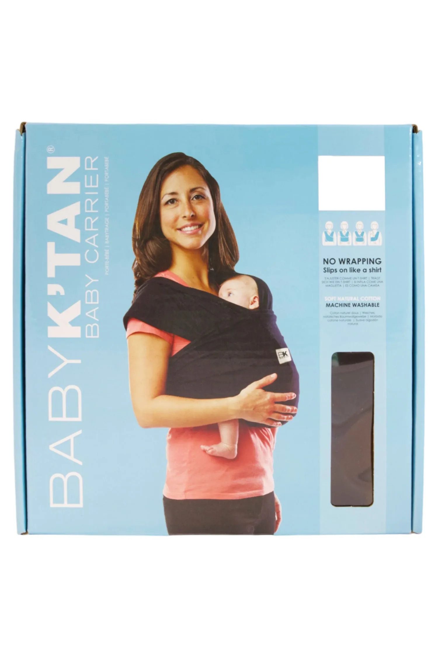 Baby K'tan Original Baby Carrier - Graphite Grey - XS