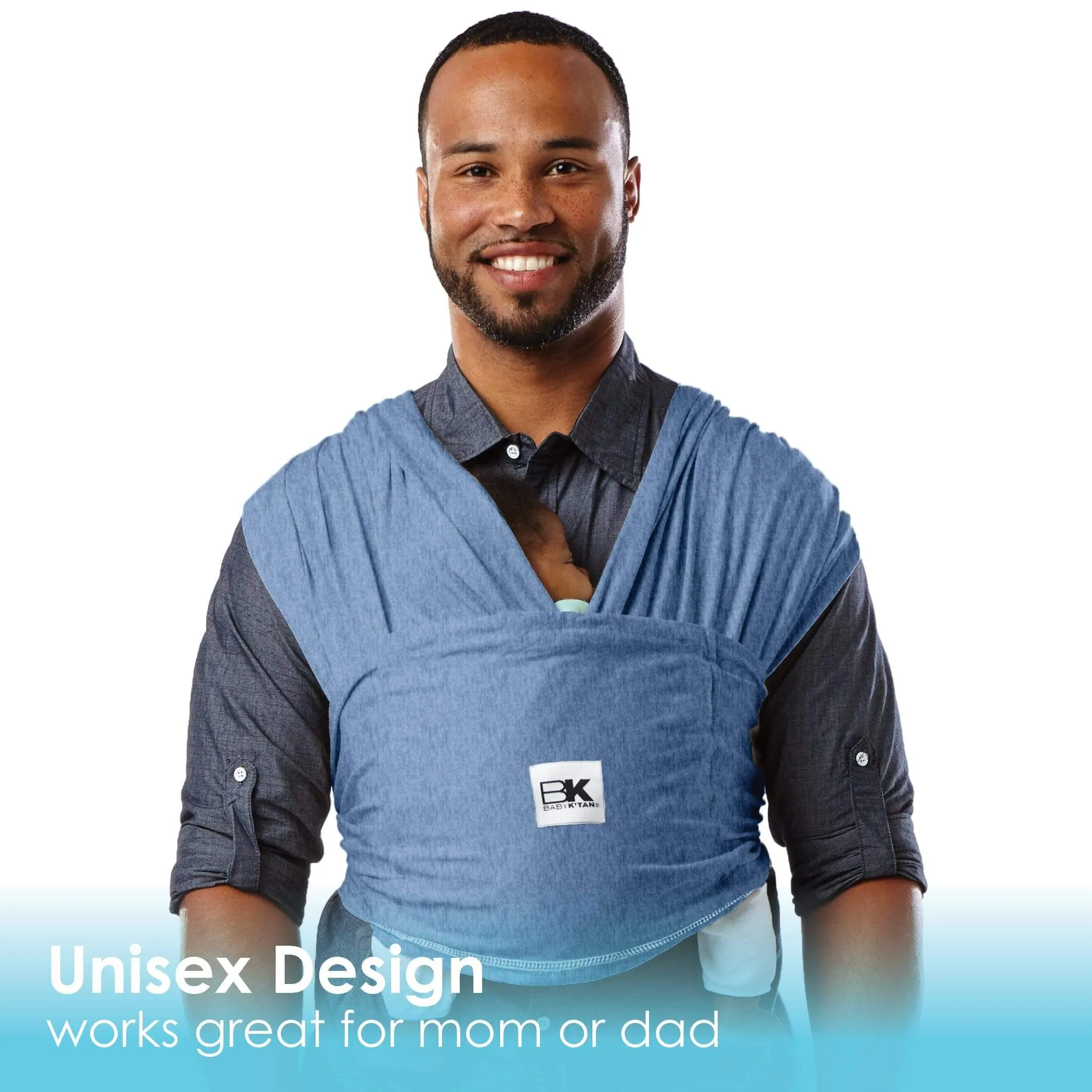 Baby K'tan Original Baby Carrier in Denim