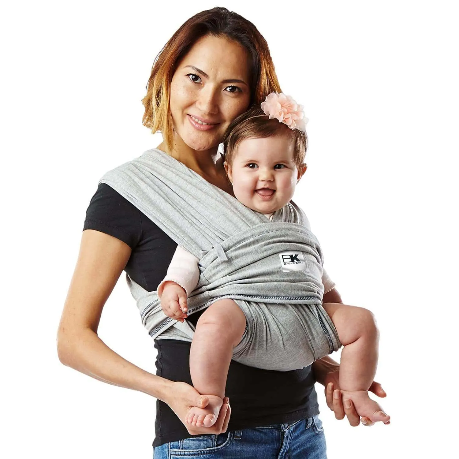 Baby K'tan Original Baby Carrier in Heather Grey