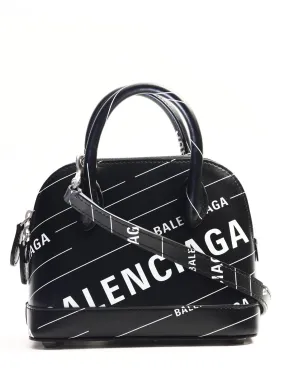 Balenciaga All-Over Logo Tote Bag