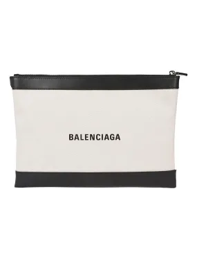 Balenciaga Canvas Clutch Bag