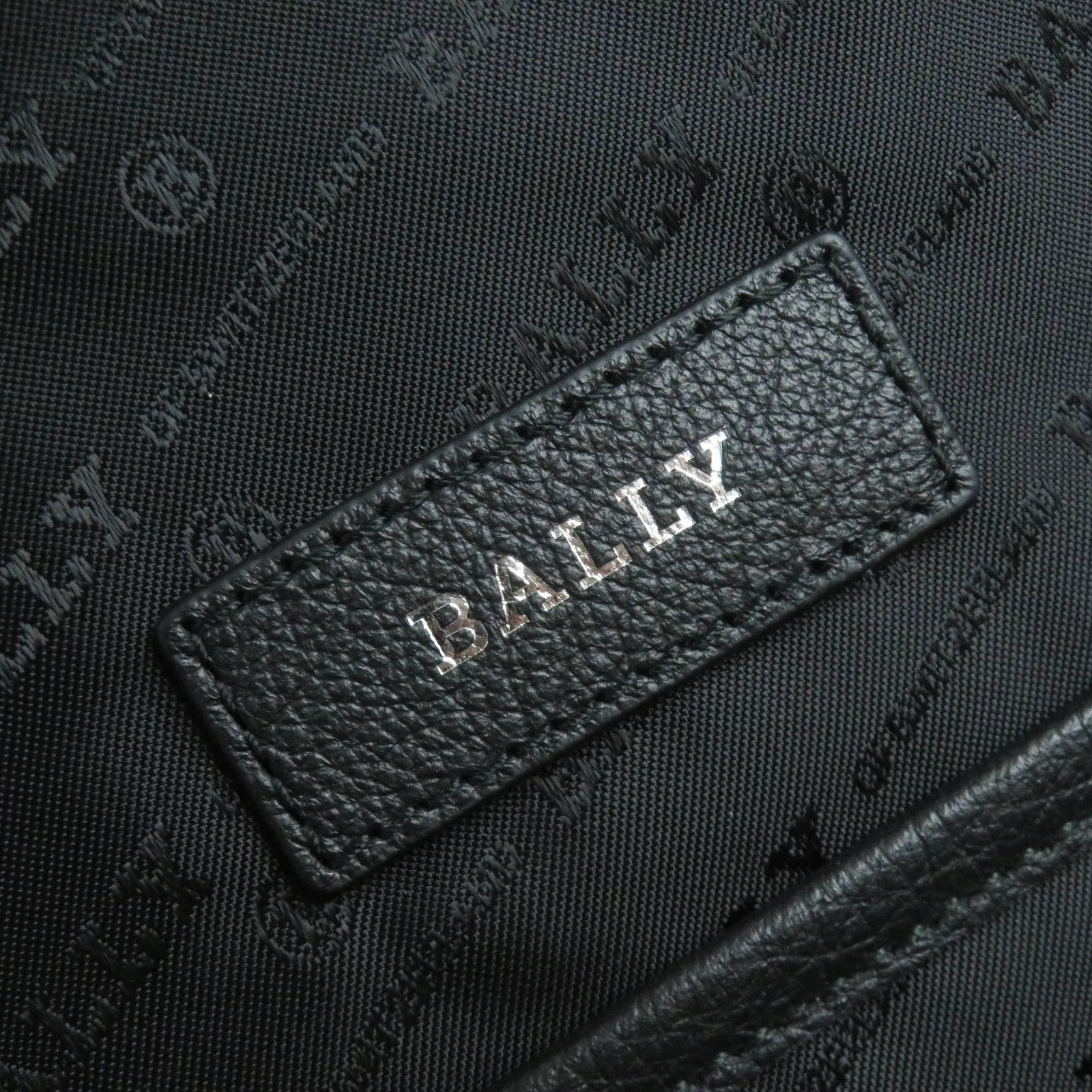 Bally VELTIO Coated Canvas Leather Backpack