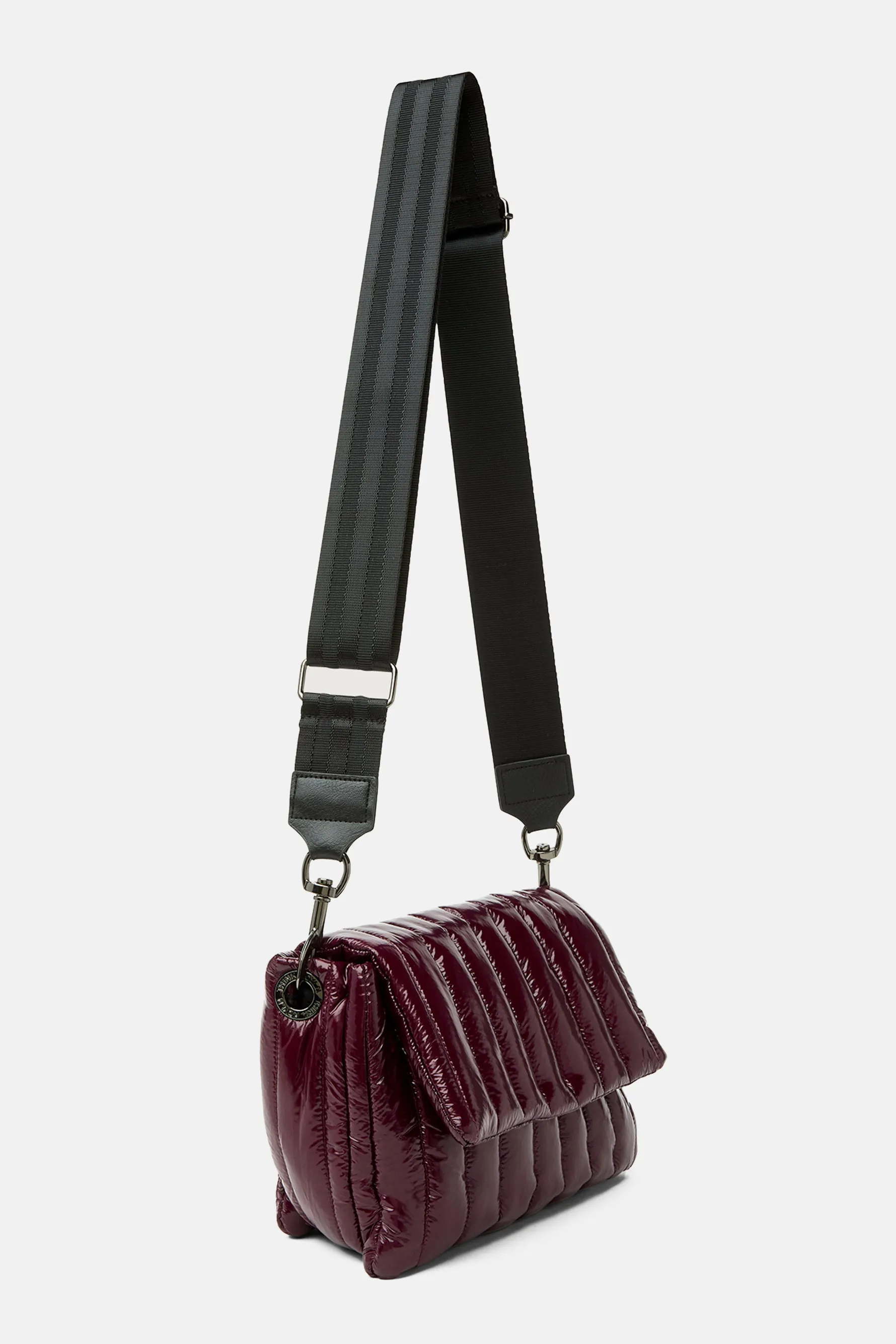 Bar Bag - Glossy Deep Burgundy/Black