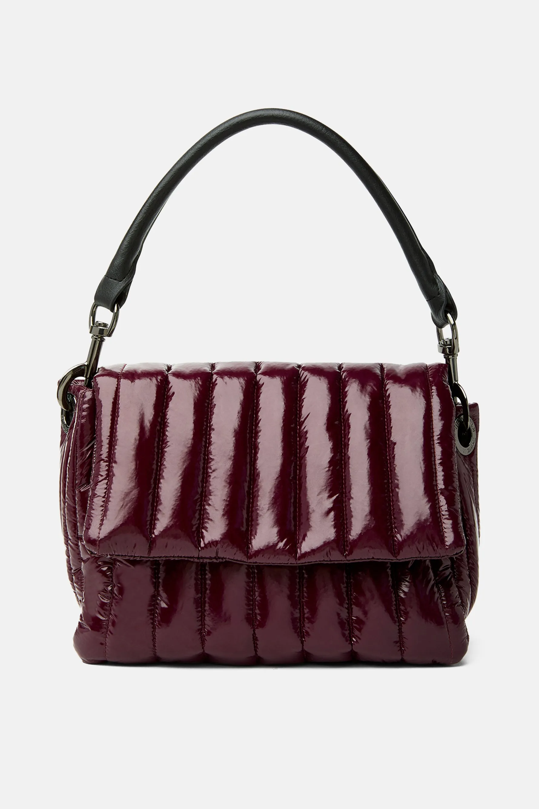 Bar Bag - Glossy Deep Burgundy/Black