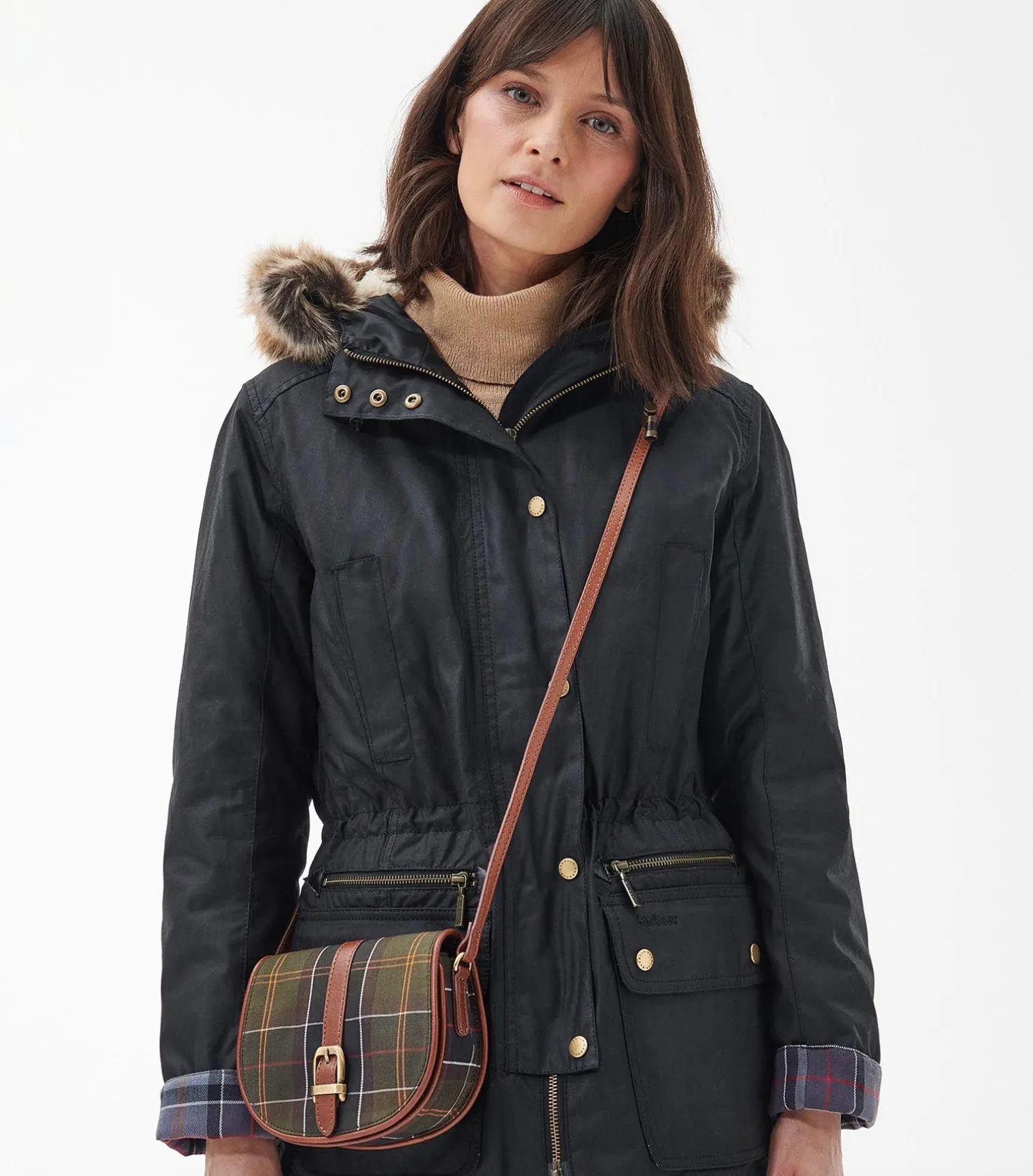 Barbour Women's Katrine Tartan Saddle Bag