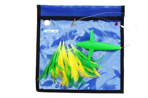 Bird Teaser Feather Daisy Chain 3 Pack - Assorted Color Fishing Lures