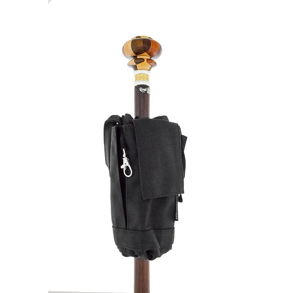 Black Designer Cane Bag