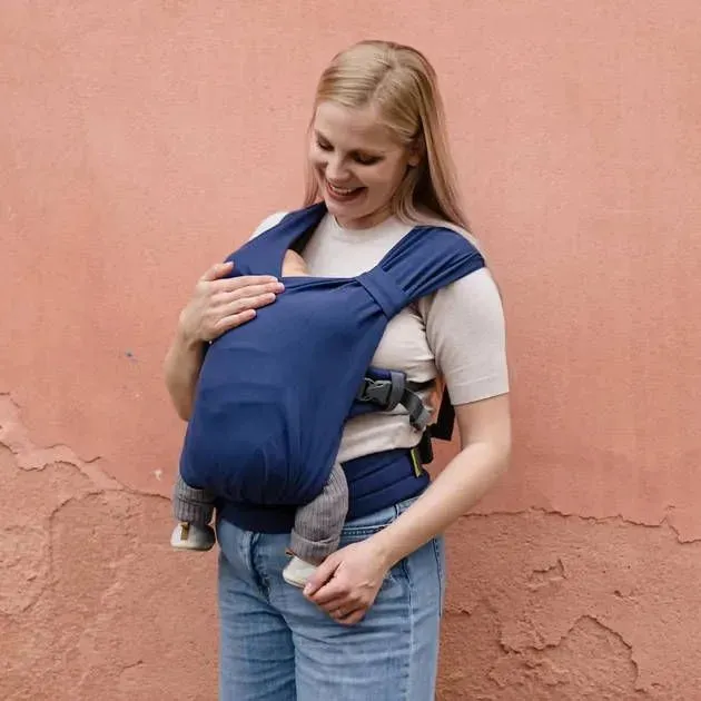 Boba Bliss Hybrid Baby Carrier- Navy Blue