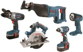 Bosch 18V 5 Piece Combo Kit