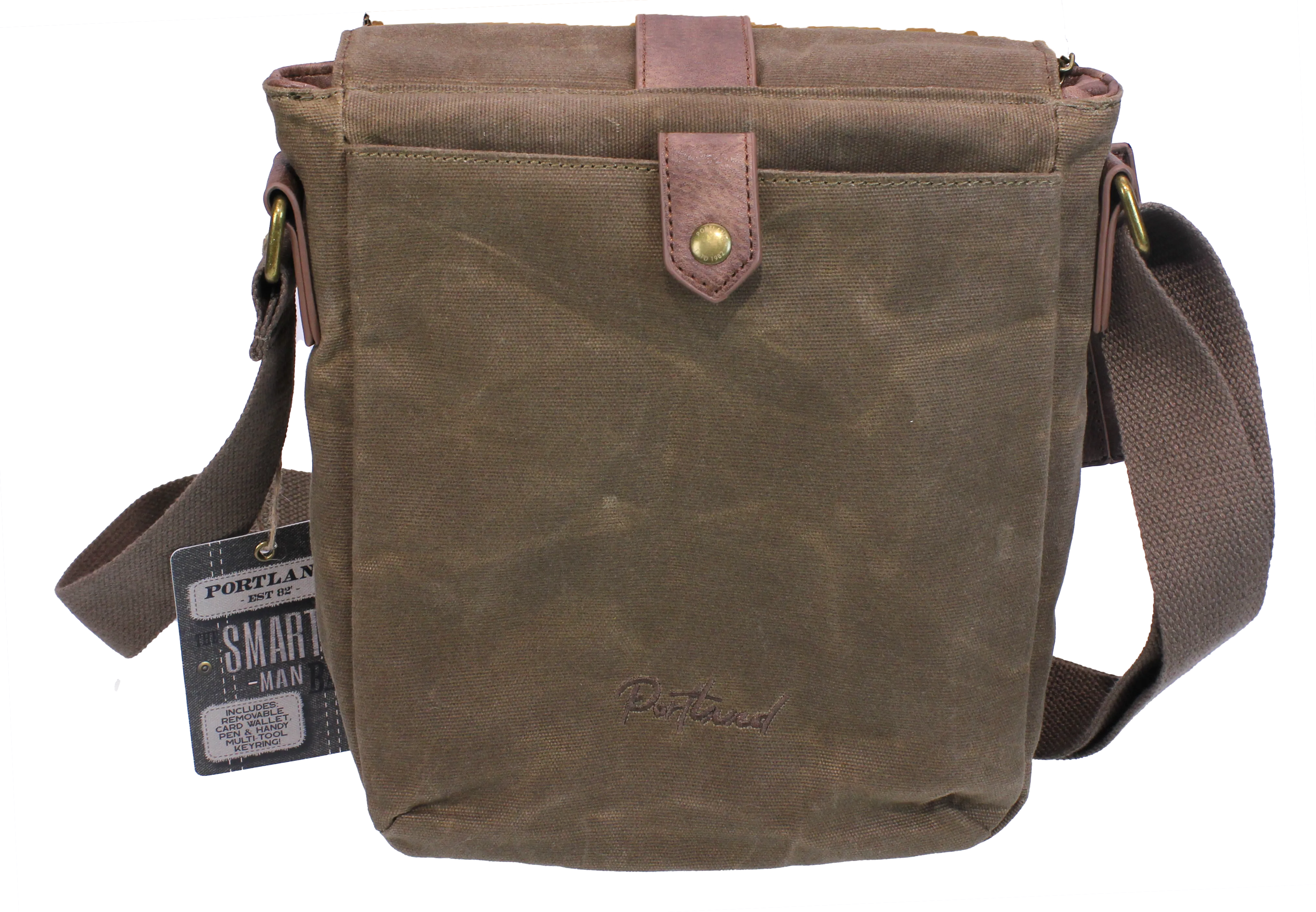 Brandwell 56P404 Khaki Smart Men's Bag