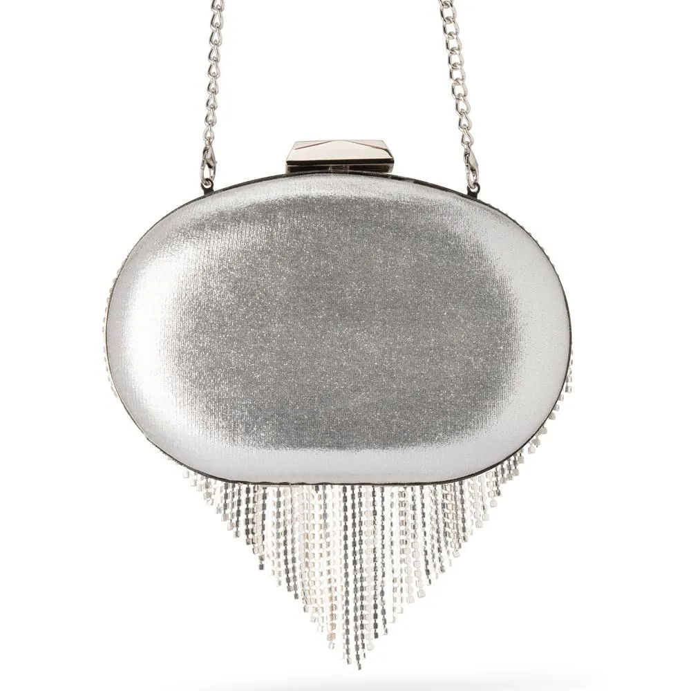 BRIA Crystal Fringed Bag