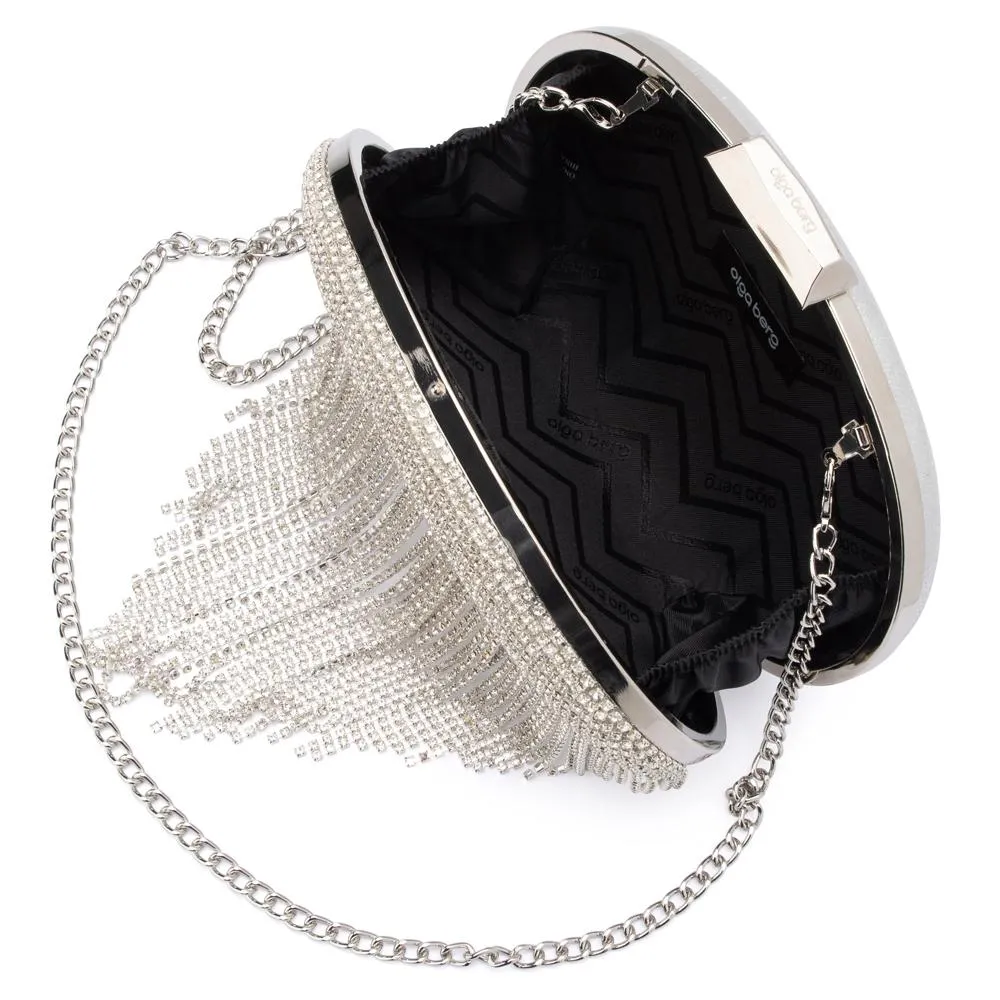 BRIA Crystal Fringed Bag