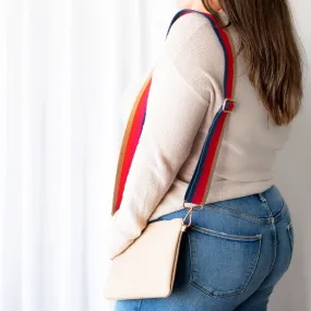 Bright Stripe Crossbody  Strap