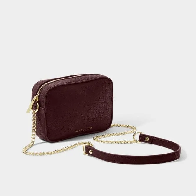 Burgundy Millie Mini Crossbody Bag KLB2311