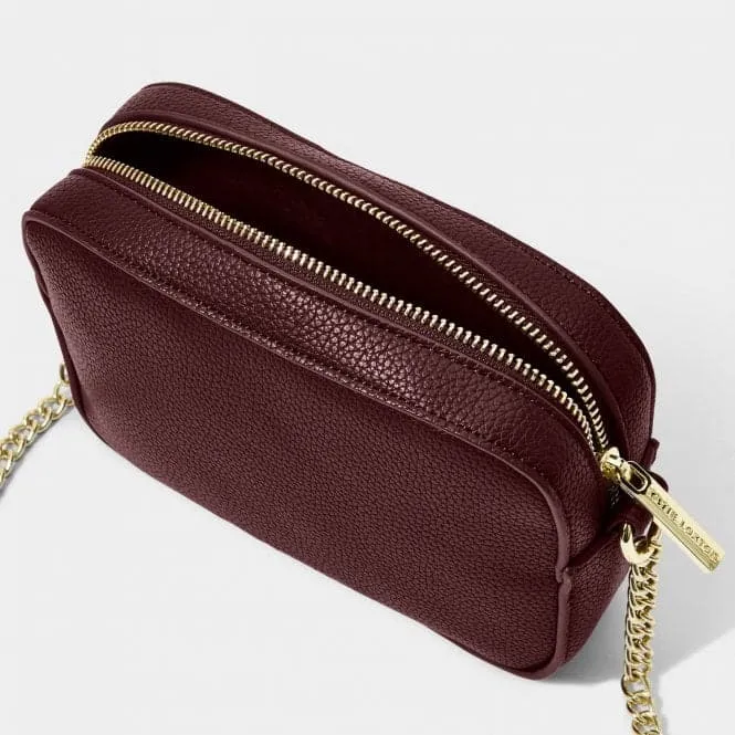 Burgundy Millie Mini Crossbody Bag KLB2311