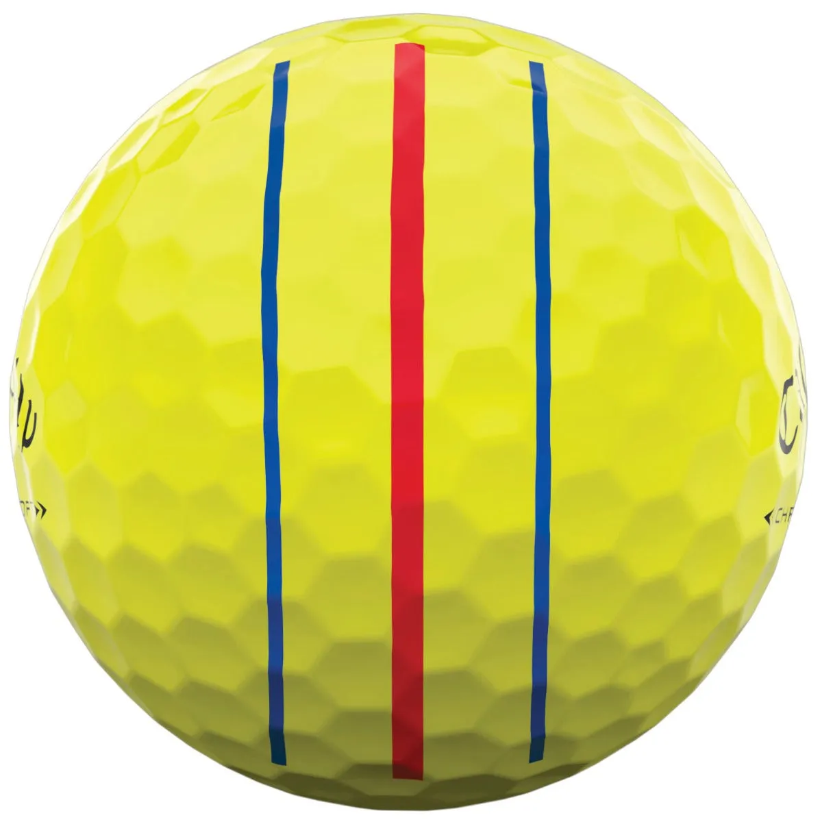 Callaway Chrome Soft Triple Track Golf Balls - Yellow - Double Dozen