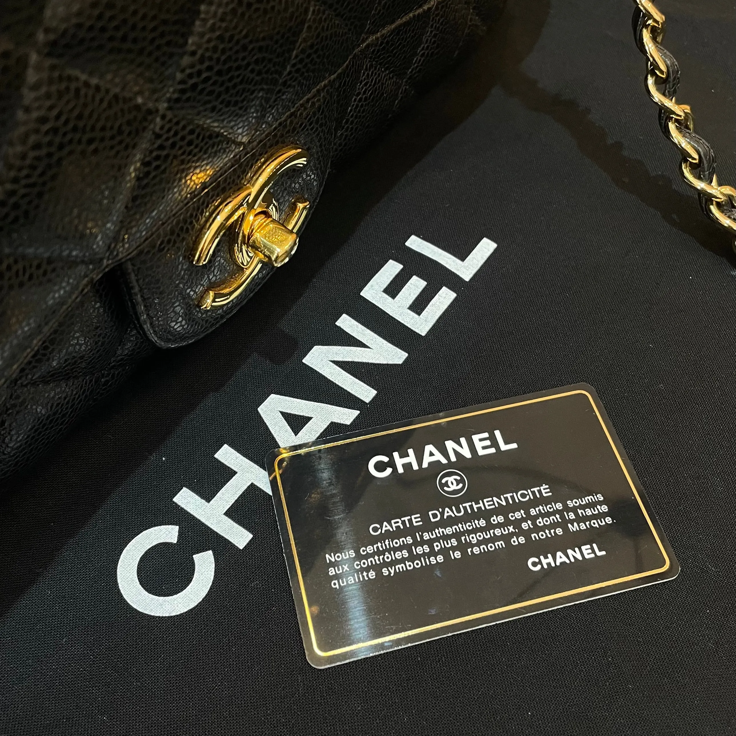 Chanel Double Flap Maxi