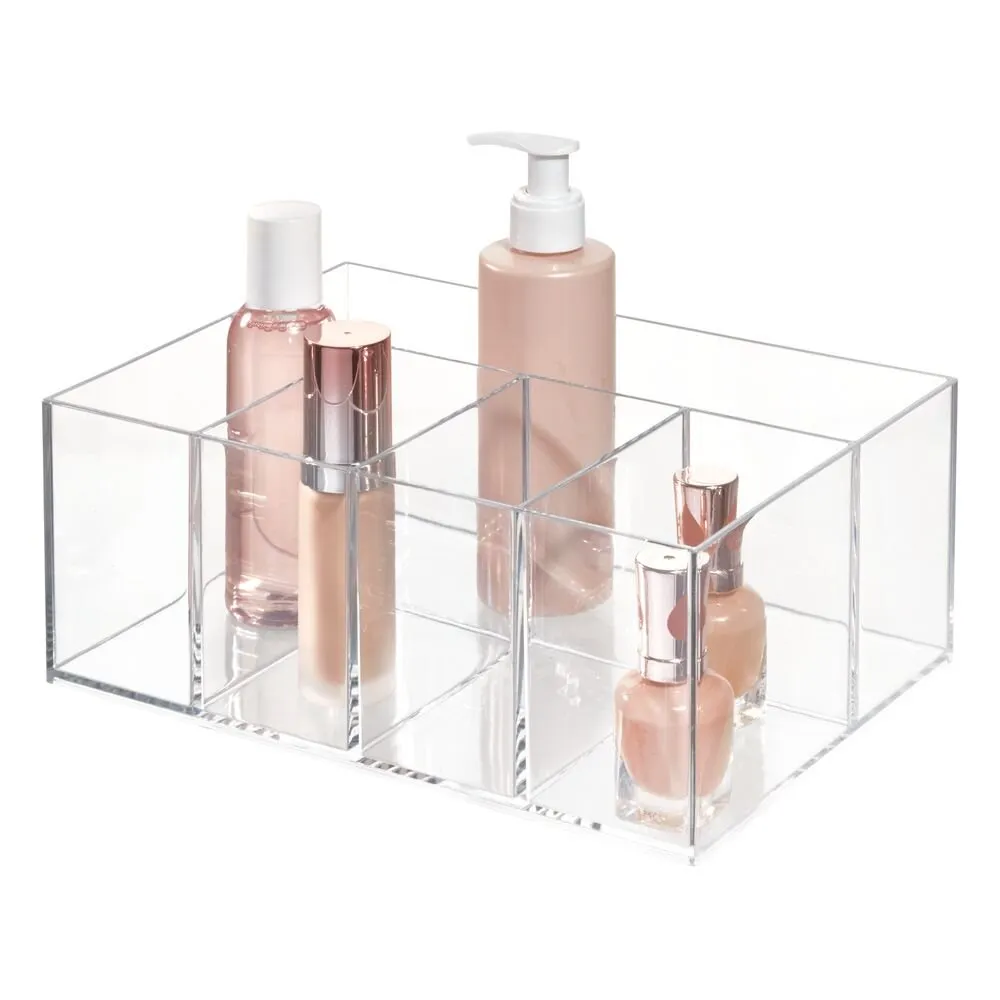 Clarity Cosmetic & Vanity Organizer Clear