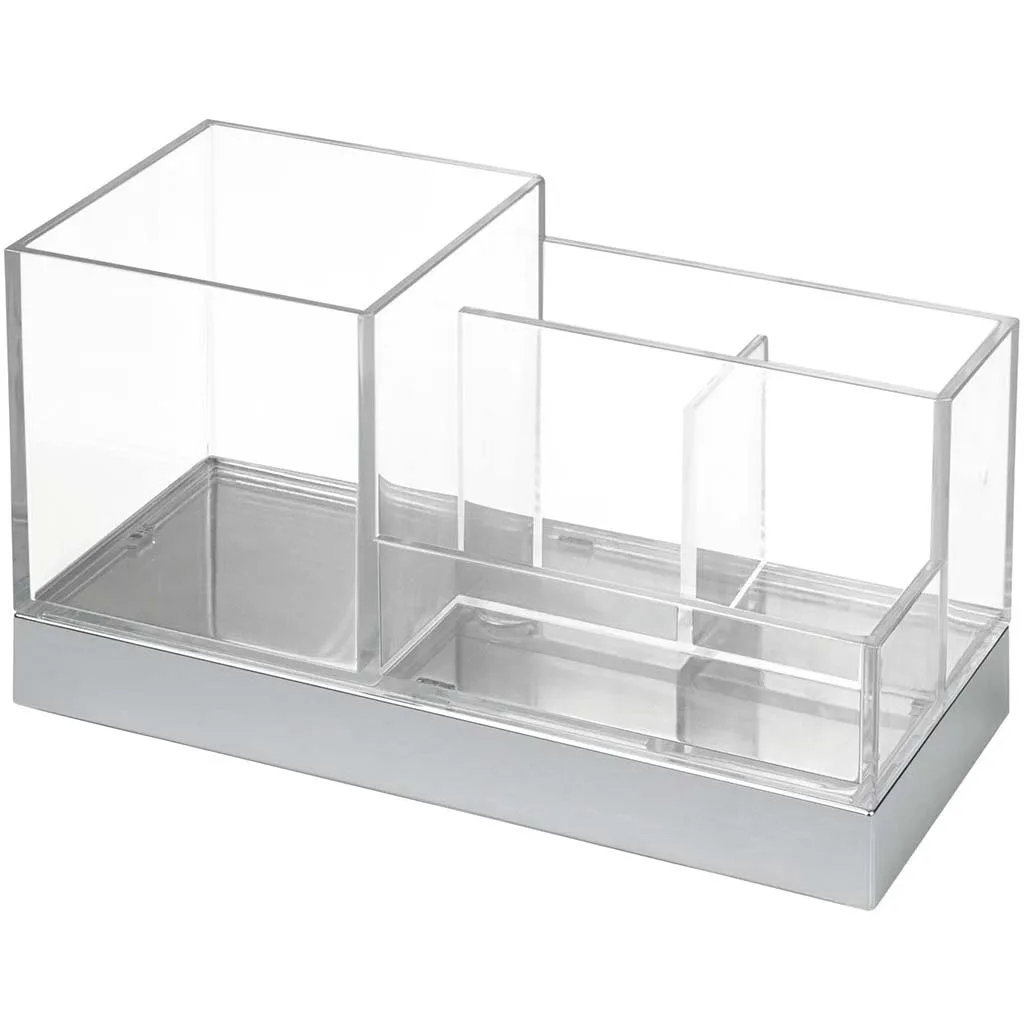 Clarity Square Vanity Organizer Clear