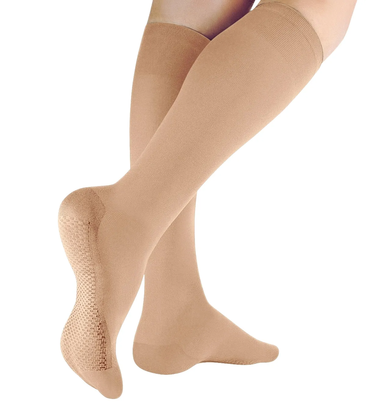 Classic Compression Closed Toe Knee-High Socks