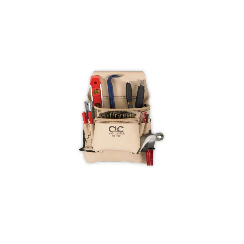 CLC 178234 8 Pocket Carpenter's Nail & Tool Bag