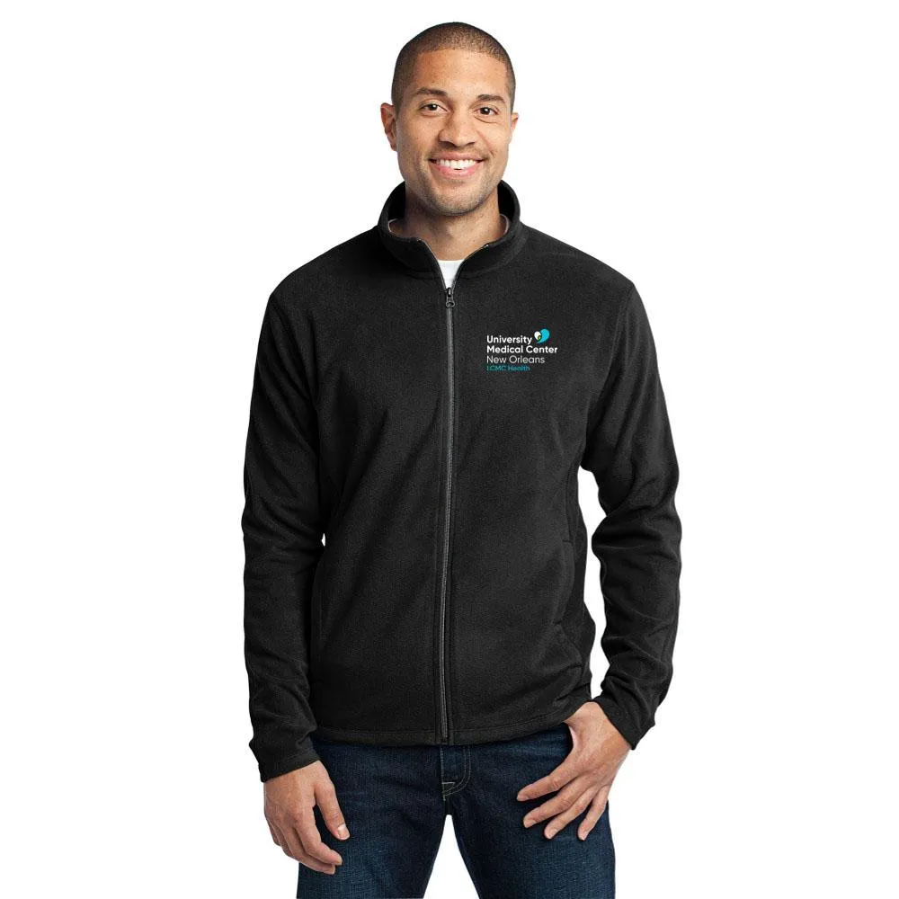 Close Out - University Medical Center Medical Center Personal Item Men's Micro Fleece Jackets with Embroidered Logo