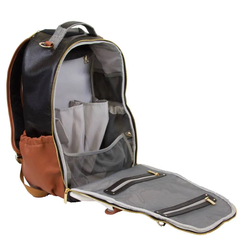 Coffee and Cream Boss Backpack Diaper Bag