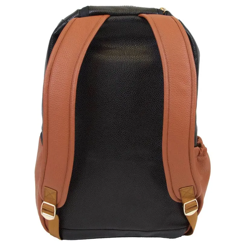 Coffee and Cream Boss Backpack Diaper Bag