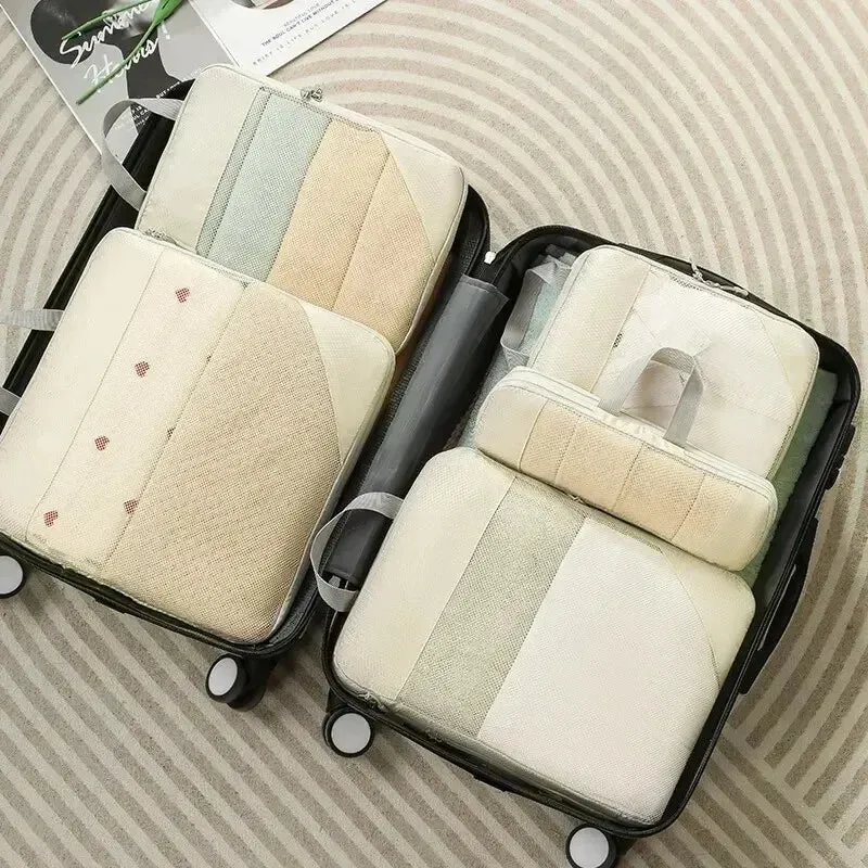 Compressible Luggage Organizer