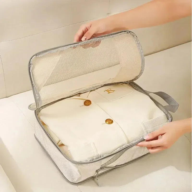 Compressible Luggage Organizer