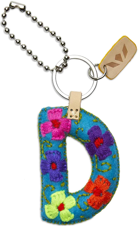 Consuela | Turquoise Felt Letter Charms