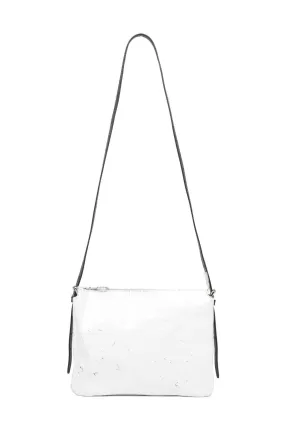 Cracked Effect Crossbody Bag