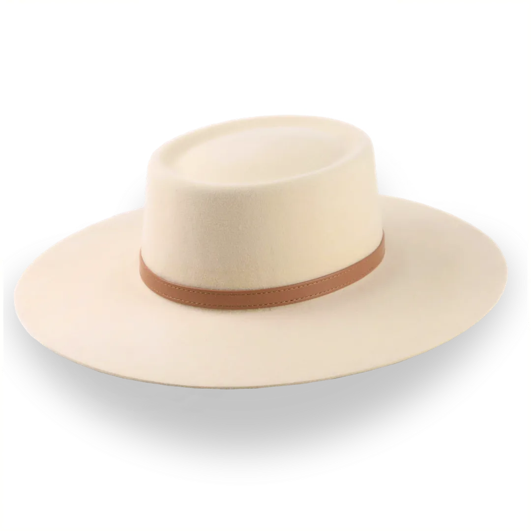 Cream Vaquero Cowboy Hat in Durable Fur Felt | The Mojave